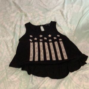 USA crop top